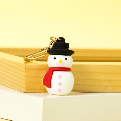 China New Style Christmas Key Chain Christmas Funny Promotional Gift Christmas New Cartoon Decoration Supplies for sale