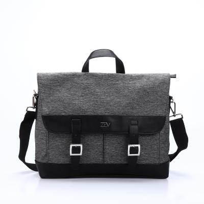 China High Quality OEM Stylish Color Men Long Strap Portable Laptop Business Shoulder Messenger Travel Bag for sale