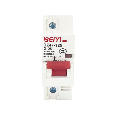 China Bulk household price MCB NC100H mini circuit breaker dz47-125 1P 2P 80A 100A 125A BA47-100 MCB circuit breaker for sale