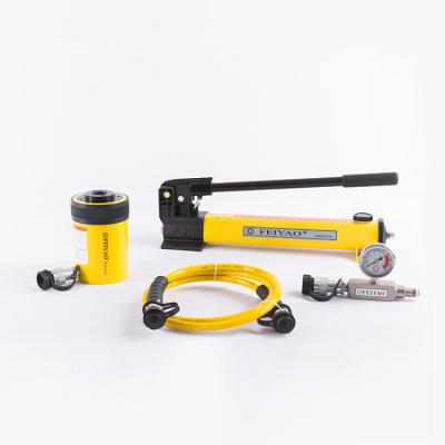 China Construction worksÂ   100T Capacity Single Acting Heavy Duty Hydraulic Pull Jack Hollow Plunger Hydraulic Cylinder for sale