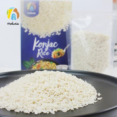 China New arrived dry healthy halal organic rice konjac grain shiritaki vegetarian diet rice for sale