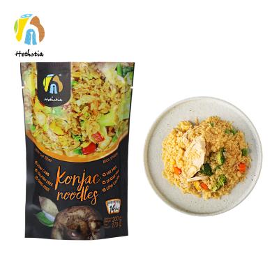 China low calorie konjac rice no food price shirataki smelling high quality cheap konjac rice for sale