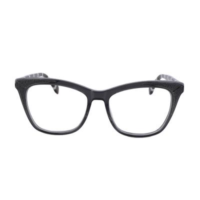 China Anti-blue Light Plate Mirror Exterior Flat Frame Retro Light Optical Glasses Can Be Fitted With Myopia Glass Male And Female Frames for sale