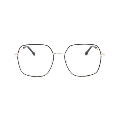 China For Oversized Reading Glass Metal Eyewear Frame Stainless Steel Glasses Wholesale For Women Lady Optical Eyewear for sale