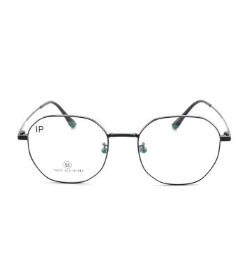 China For Eyewear CE China Manufacturer High Quality Fashion Unisex Round Design Reading Glass Titanium Eyeglasses Optical Frames for sale