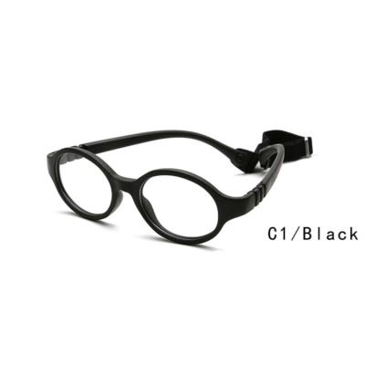 China Flexible Reading Glass Kids Frame Round Optical TR90 Glasses For Kids Reading Eyewear for sale