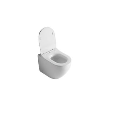 China Modern Luxury Sanitary Bathroom Sanitary Siphon One Piece Toiletries Design Flush Round Toilet for sale