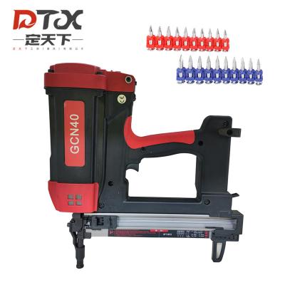 China OEM Factory Supply DTX High Quality ODM Gas Power Strong Concrete Nail Gun Gsn40 Gsn50 For Outdoor Workplace 109*372*386mm for sale