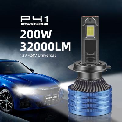 China Super Bright Automobile Lamp 5585 CSP Lighting System 200W 32000LM Car Led Lights 9005 9006 H1 H11 H3 H7 Led Headlights Bulb for sale