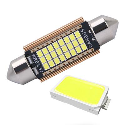 China Canbus factory price 31mm 36mm 39mm 41mm festoon 2016 21SMD C5W car interior reading light 12V LED dome light for sale