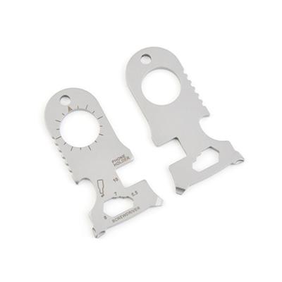 China 402 Pocket Outdoor Multi Tool Bottle Opener Stainless Steel Multitools EDC Key Chain Survival Pendant Key Chain for sale