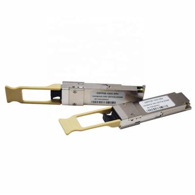 China FTTP 100G QSFP-100G-SR4-S 100GBASE-SR4 QSFP28 850nm 100m DDM SFP Optical Module for sale