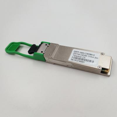 China Switch 100G QSFP28 1310nm 2km CWDM 100GBASE QSFP Transceiver Module For Huawei Data Center Compatible for sale