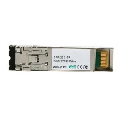 China Compatible Wiitek SFP-25G-SR-S 25GBASE-SR 25G SFP28 850nm 100m Ethernet DDM Optical Transceiver Module for sale