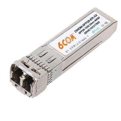 China FTTH 25Gbps SFP28 DWDM Transceiver DWDM Module SMF 40km LC for sale