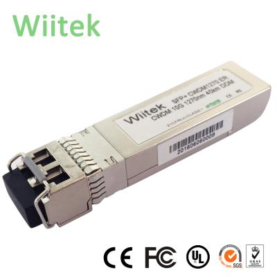 China 10G CWDM SFP+ 1270nm/1290nm/1310nm 40km DOM Optical Transceiver CSFP-10GXX-40-CO SFP+ ER Module CSFP-10GXX-40-CO for sale