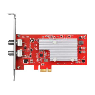 China TBS6004 DVB-S/T, ISDB, IP 4 to QAM DVB-C Modulator PCIe Card with Free Generating Software (ETSI 300 429/ITU-T J.83A/C EN) TBS6004 for sale