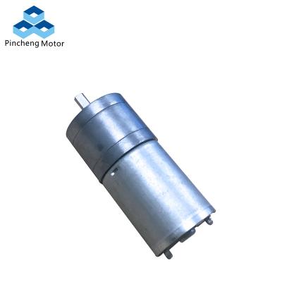 China Totally Enclosed High Torque 30mm 12v 24v DC Spur Gear Motor With Gear Reduction for sale