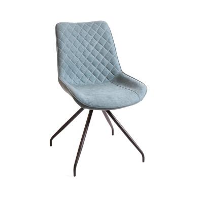 China Morden Factory New Soft Back Metal Leg Hot Selling Slim Hotel Dining Chair Cafe Chair for sale