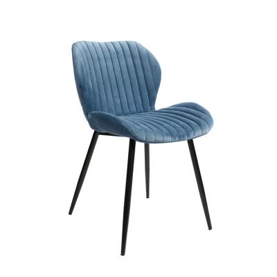 China Modern Furniture New Style Warm Fabric Dining Chair for sale