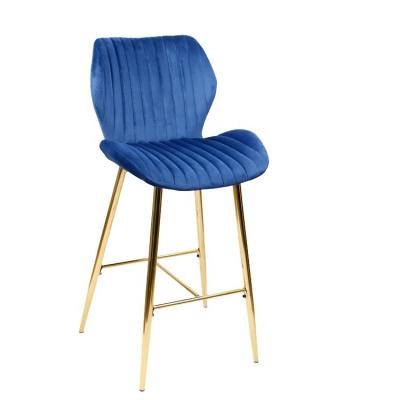 China Europe modern style furniture hot sale wedding party used good quality metal high leg bar stool for sale