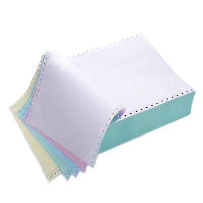 China NCR Premium Quality Continuous Paper Invoice Anti-Curl Feed Paper Carbonless Paper for sale