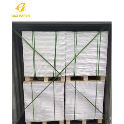 China C1S Anti-Curl Side Offset Printing Glossy Art Paper One Art Glossy Printing Paper for sale