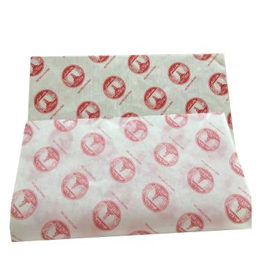 China Product High Grade Greaseproof Stretching Custom Printed Kraft Paper Tissue Paper for sale