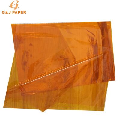 China New Product Waterproof Hot Selling Yellow Cellophane Paper In Sheets for sale