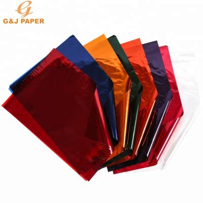 China Moisture Proof Colored Cellophane Paper Roll High Grade Factory Price for sale