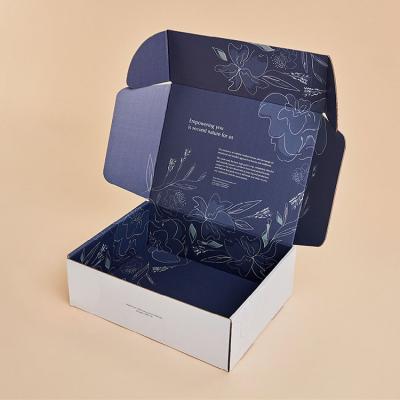 China Recycled Elegant Materials Corrugated Cardboard Shipping Boxes Kraft Literature Ads Literature Ad Boxes for sale