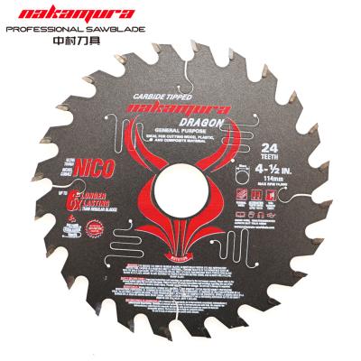 China For Cutting WOOD/PLASTIC/COMPOSITE MATERIAL 20 Mm Shaft Woodworking CTT Circular Saw Blades For Cutting Wood/Plastic/Composite Material for sale