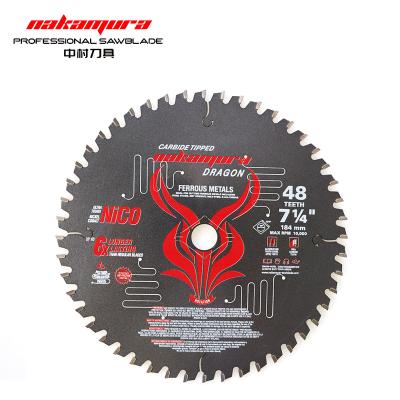 China China FERROUS METAL Saw Blades Manufacturer Carbide Tipped Tct Metal Cutting Circular Saw Blade for sale