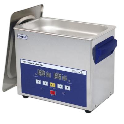 China 4L Commercial Ultrasonic Cleaning Machine With Digital Timer And Heater Control 120W for sale