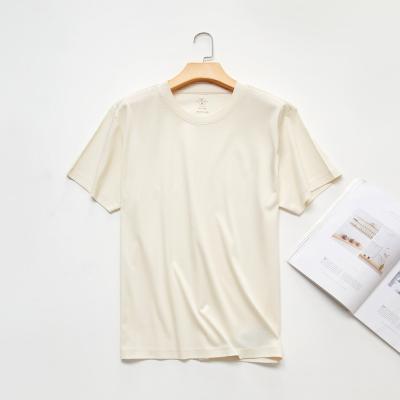 China Professional Comfortable Casual Summer Cotton T-shirt Organic Women And Men Anti-Shrink for sale