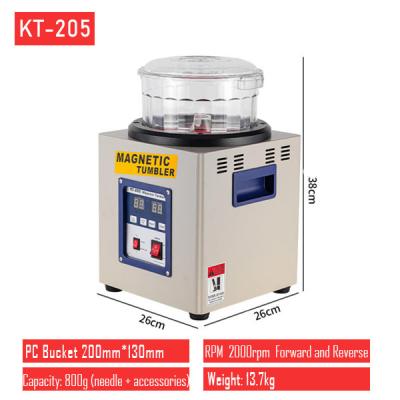 China [KT-205 800g ] Digital Display Magnetic Polisher for Metal Holes & Inner Surfaces Deburring & Polishing for sale