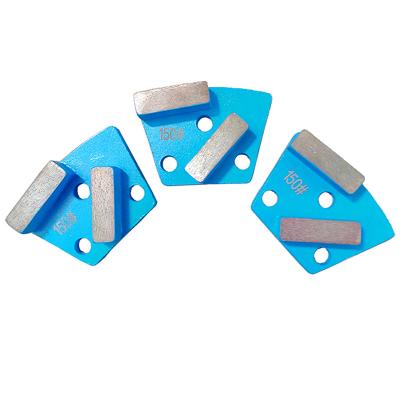 China Trapezoidal metal bond diamond grinding tools concrete plate for polishing for sale