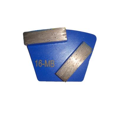 China 16# Trapezoidal Grinding Tool With Two Diamond Bars Can Be Used For All Popular Floor Polishing And Grinding Machines for sale