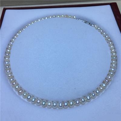 China Wholesale FASHIONABLE Pearl Necklace Semi-finished and Finished Jewelry for Girls for sale