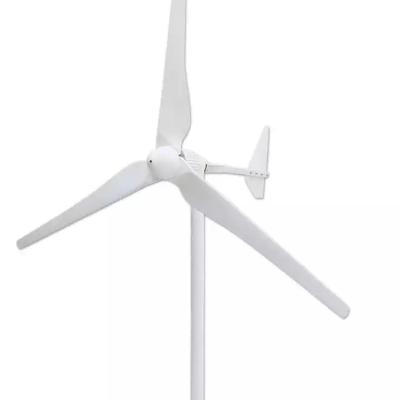 China Wind Power System High Quality 1000W 2000W 3000W 4000W Wind Turbine Generator Three Phase AC Output 48v 96v 120v With Free MPPT Charge Controller for sale