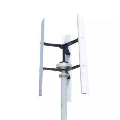 China Wind Power System High Quality 500W 600w 800w Vertical Wind Turbine Permanent Magnet Generator 12V 24V 48vWith 3 or 5 blades For Home Use for sale