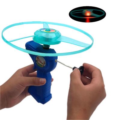 China Toy Flying outdoor game play 2023 summer outdoor luminous flying children where toys lit toys for sale