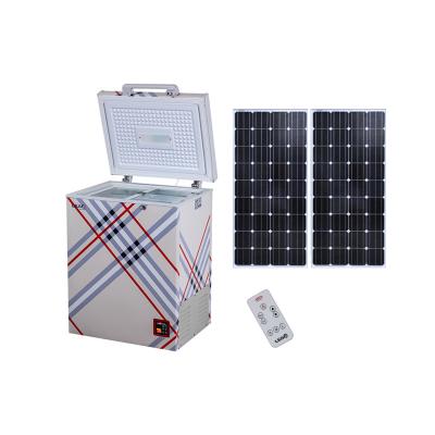 China Outdoor portable mobile car solar rechargeable freezer with multifunction for sale