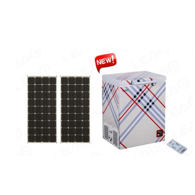 China POP 100L DC Solar Powered Fridge Freezer Directly Driving Freezer 625*525*843 (mm) for sale