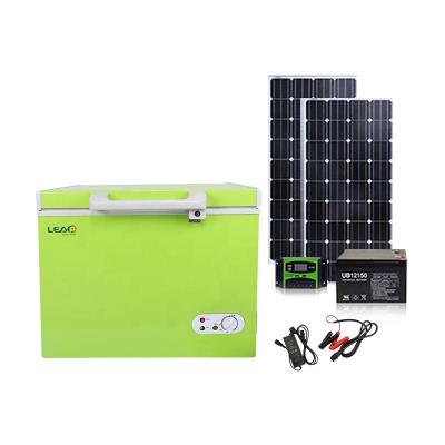 China Good Sale Colorful Solar Freezer Fridge 50L Solar Fridge Freezer 625*525*543(mm) for sale