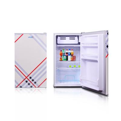 China Solar Fridge 12V 24V 90L Small Fridge Refrigerator For Home Outdoor 474*460*822(mm) for sale