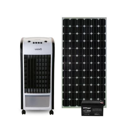 China ABS 1 Year Warranty Portable Room Or Outdoor12V Solar Air Cooler Fan With 3 Speed ​​Wind for sale