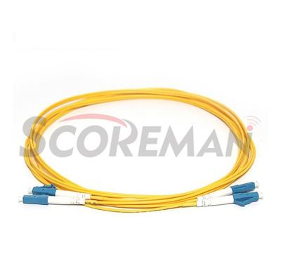 China Good Repeatability LC-LC Fiber Optic Patch Jumper Optic Cable Pigtail Connector Tie Down LC-LC Fiber Optic Jumper for sale