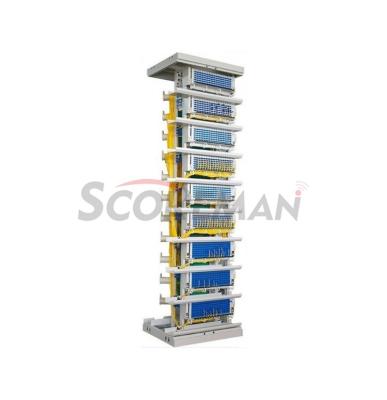 China IP65 Cold Rolled Steel Fiber Optic MODF Cold Rolled Steel Open Main Distribution Frame for sale