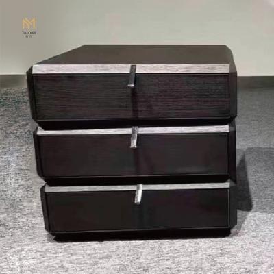 China Other New Design Cheap Leather Bedside Table Nightstands Night Table Custom for sale